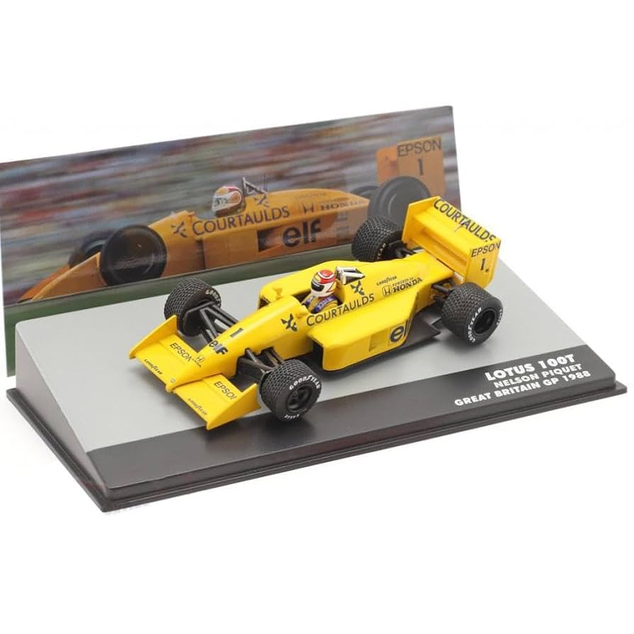 1/43「Ｆ１ ロータス・ホンダ 100T　1988ブラジルGP」メタルキット 地味に開幕戦に強い ～ FORZA特注 ﾛｰﾀｽ ﾎﾝﾀﾞ100T ﾌﾞﾗｼﾞﾙGP 中嶋